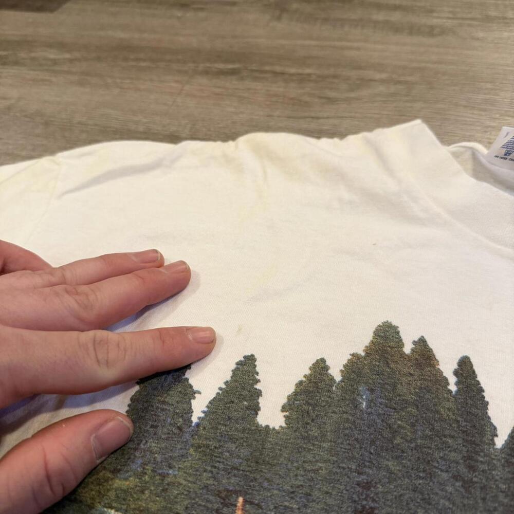 Vintage moose Canada big print t shirt 90s XL - Picture 6 of 7